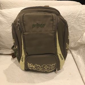 Classy Olive Green/Taupe Backpack